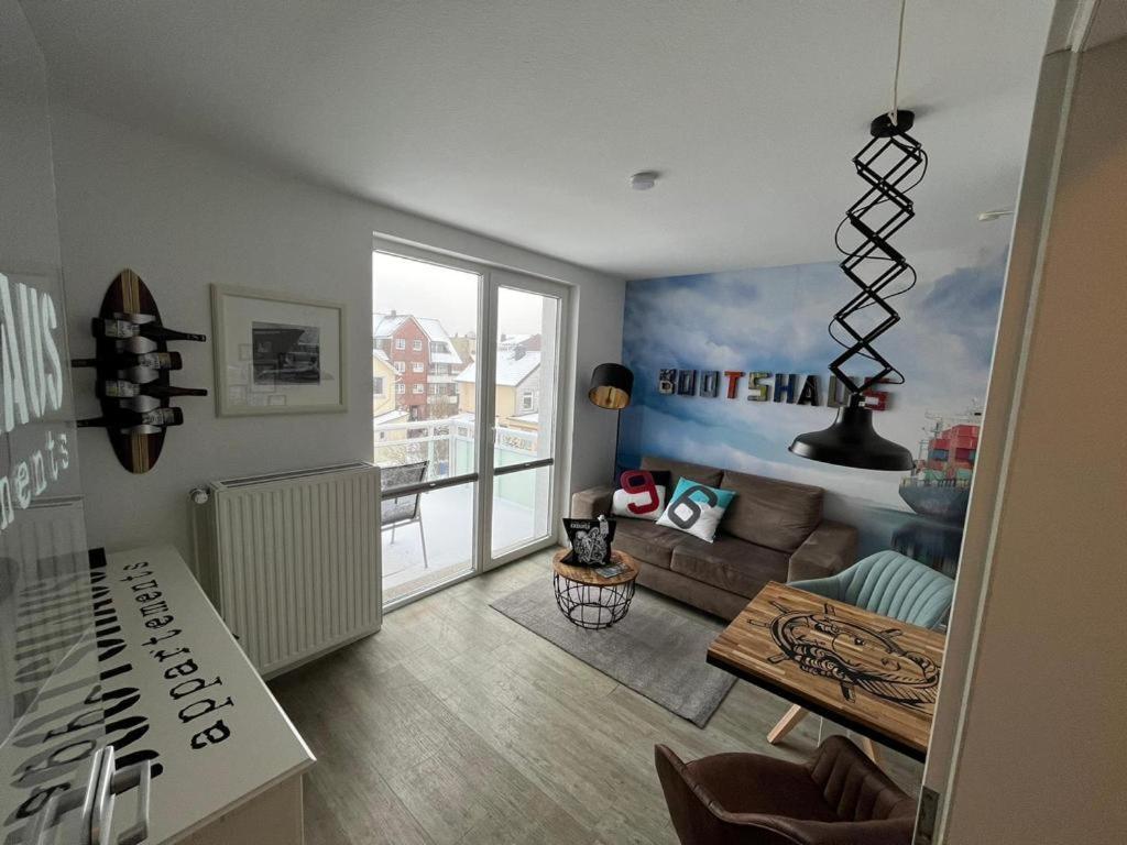 קושהאבן Bootshaus Appartements מראה חיצוני תמונה